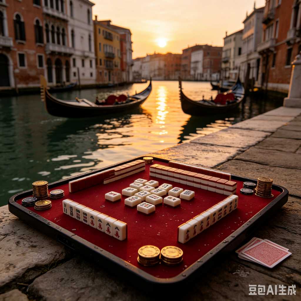 vintage gift mahjong set