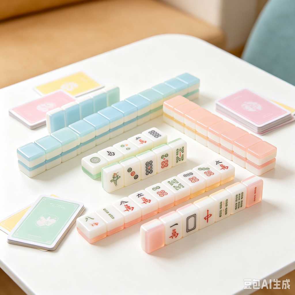 modern mahjong set