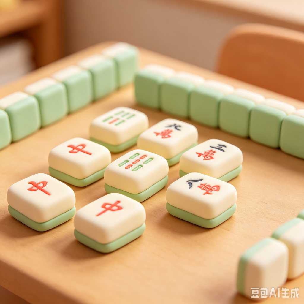 soft fabric mahjong bag