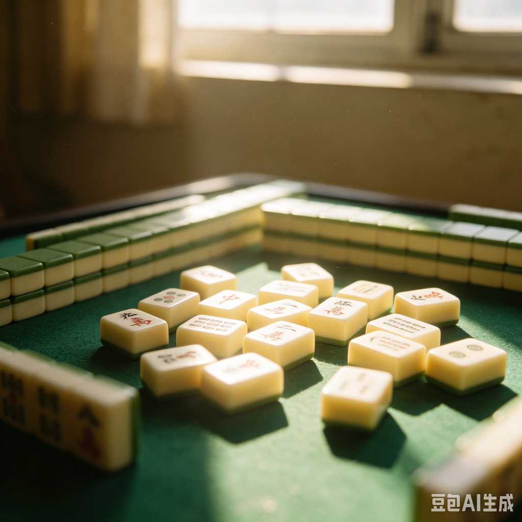 traditional color mahjong set