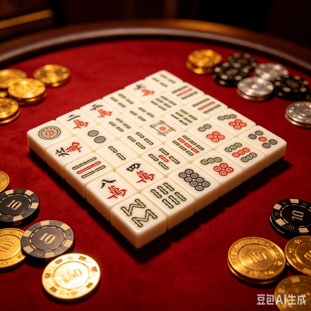 matte finish mahjong set